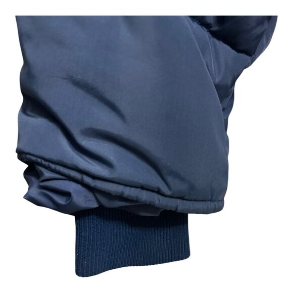 Vintage JC Penney Ski Apparel Puffer Jacket WPL11935 Red Navy Blue Size XL VTG - Picture 15 of 16